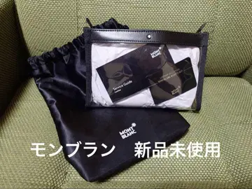 미사용 새상품 몽블랑 클리어 파우치 MONTBLANC