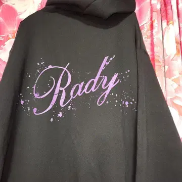 Rady 블랙 집업 후드티