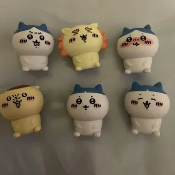 고양이 캐릭터 피규어 6체 세트
