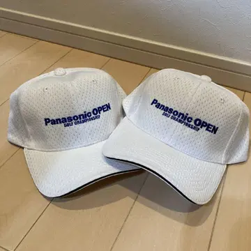 새상품 미사용 Panasonic OPEN 골프 캡 2개 세트