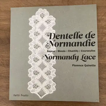보빈 레이스 노르만디 레이스 교본 Dentelle de Normandie
