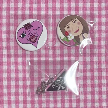 후지사와 나나@몬조리 캔뱃지 아크릴 키링 수량 한정