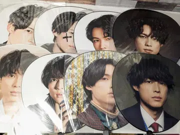 미개봉 새상품 SixTONES 마츠무라 호쿠토 부채 8장 세트 묶음 판매