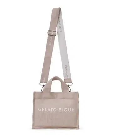gelato pique 젤라토 피케 / 캔버스 로고 숄더백