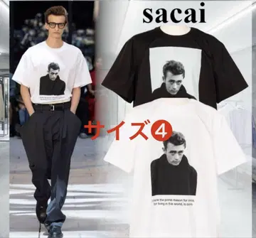 sacai 제임스 딘 T셔츠 25-0918s 블랙