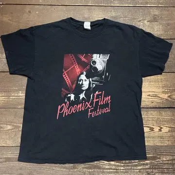 XL 00s phoenix film festival 티셔츠 블랙 길단