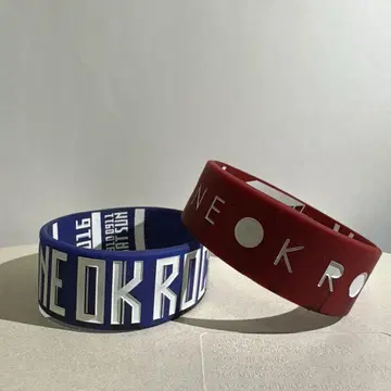 [ 2개 세트 ] ONE OK ROCK 러버밴드 2016