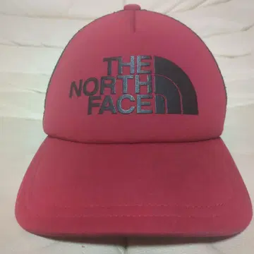 THE NORTH FACE 레드 메쉬 캡