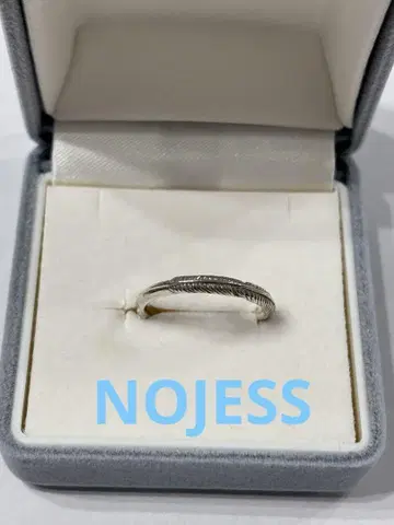 NOJESS 깃털 모티브 페더 실버 반지