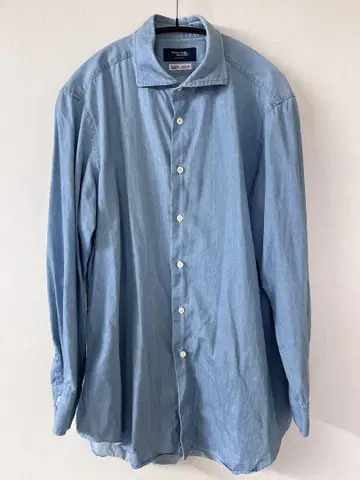 가마쿠라 셔츠 카이하라 데님 샴브레이 셔츠 일본제