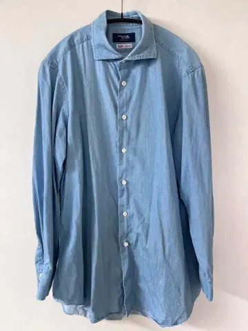 가마쿠라 셔츠 카이하라 데님 샴브레이 셔츠 일본제