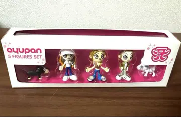 하마사키 아유미 ayupan 마스코트 투어 피규어 5체 세트