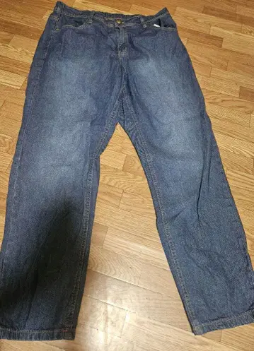 다크 블루 데님 팬츠