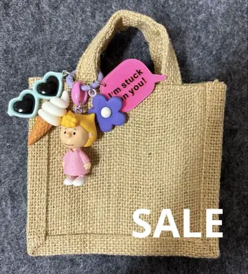 SALE 반짝반짝 키링 미니백 참