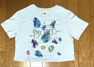 Mrs. GREEN APPLE FJORD 티셔츠 크리스탈/크롭