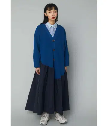 해린.CYE/해린 도트 사이 원피스 가디건 원피스