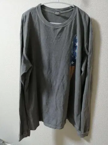 crazy shirts SURF 서핑보드 그레이 긴팔 T셔츠 롱티