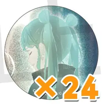 프로세카 글리터 캔뱃지 43B 하츠네 미쿠 24개