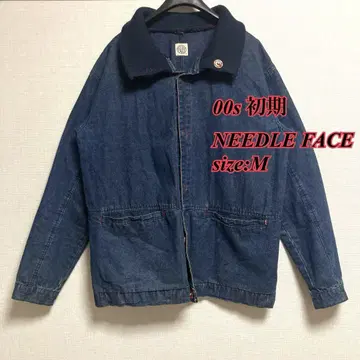 NEEDLE FACE 니들 페이스 데님 커버올 M 사이즈