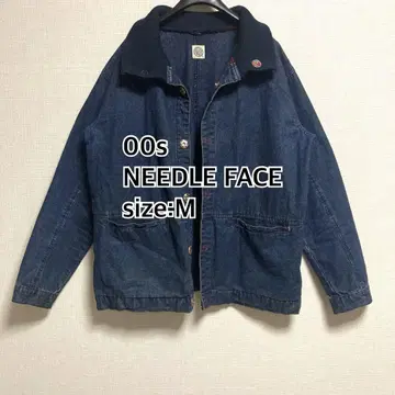 NEEDLEFACE 니들페이스 데님 커버올 M 사이즈
