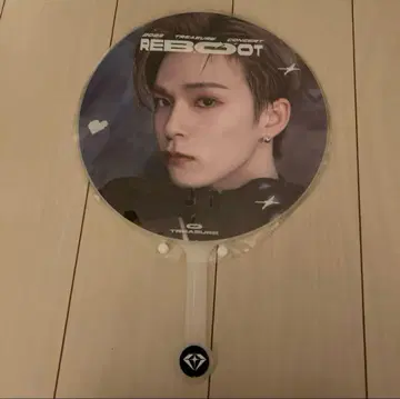 TREASURE 아사히 REBOOT 부채 서울콘 이미지 피켓