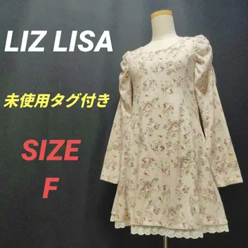 미사용 택 포함 LIZ LISA 리즈리사 꽃무늬 미니 원피스 y2k