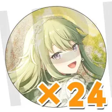 프로세카 쿠사나기 네네 43B 글리터 캔뱃지 24개