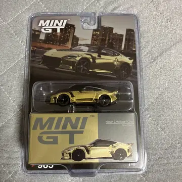 MINIGT Nissan Z Veilside FTZ400 골드 크롬