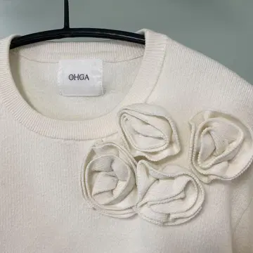 OHGA 까멜리아 사라사라 니트