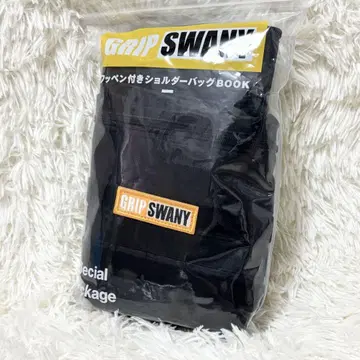 GRIP SWANY 와펜 부착 숄더백 BOOK 미개봉