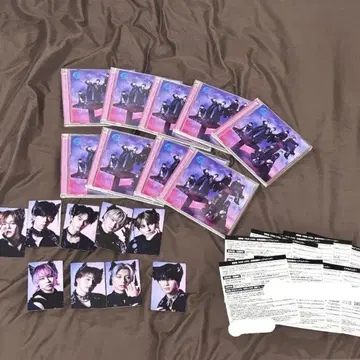 초특급 NINE LIVES 일반ver 초회 프레스 CD 시리얼 포함