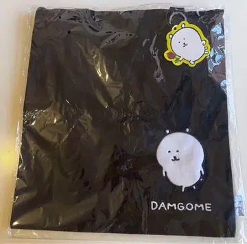 한국 한정판 농담곰 토트백 담곰이 damgome 블랙 나가노