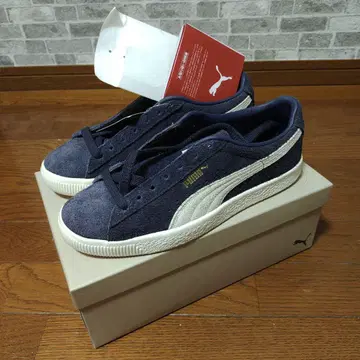 익명 배송 새상품 PUMA 푸마 SUEDE 스웨이드 네이비 26.0cm