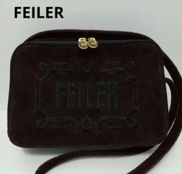 FEILER/페이러 숄더백 카메라백 브라운