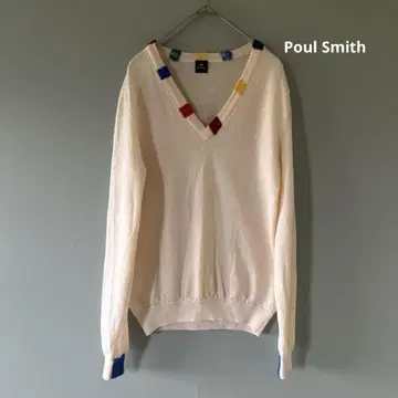 Poul Smith/폴스미스 V넥 울 니트