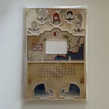 빨강머리 백설공주 원화전 만년 달력