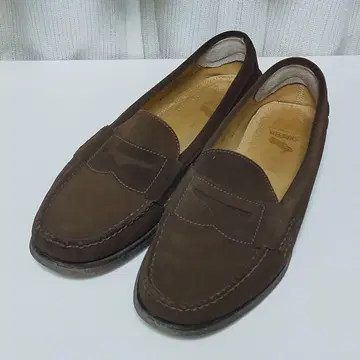 G.H.BASS 버스 WEEJUNS 스웨이드 로퍼 가죽 신발 10D