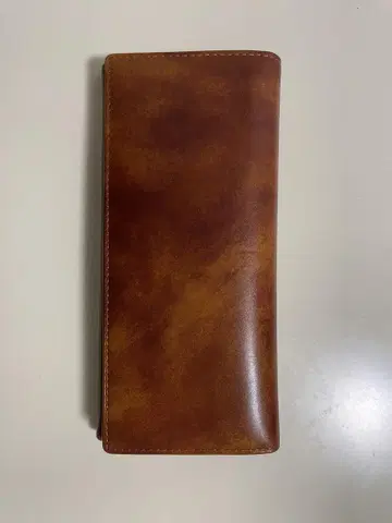 일치아 스노비스토 가죽 장지갑 브라운