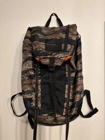 카모플라쥬 롤탑 백팩