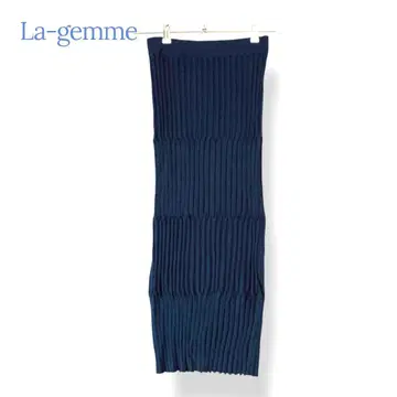 *La-gemme* 스커트 타이트 스커트 니트 롱 기장