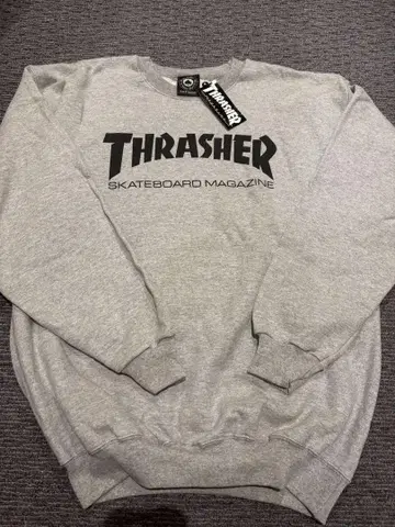 THRASHER 트레셔 L/S 맨투맨 (M)사이즈 미사용 새상품