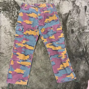 90s 벨기에군 지그소 카모 카고 팬츠 밀리터리