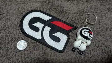 GG 포커 로고 와펜 & 캐릭터 피규어