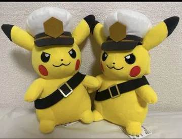 피카츄 경찰관풍 봉제 인형 2체 세트