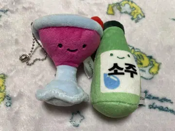 닛코리노 술 봉제 인형 2개 세트