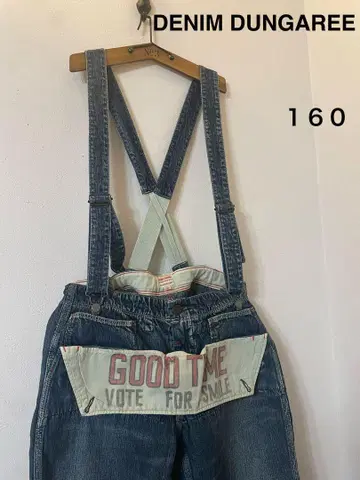 [ 새상품급 ] DENIM&DUNGAREE 에이프런 포함 살로펫