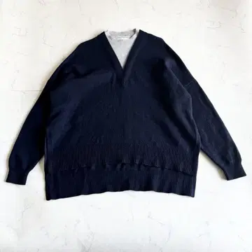 2024AW 엔폴드 V-NECK LAYERED PULLOVER 38