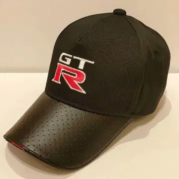 닛산 NISSAN GT-R 로고 야구 모자 블랙