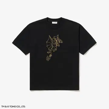 라코스테 고질라 콜라보 킹 기도라 T셔츠 2 - S