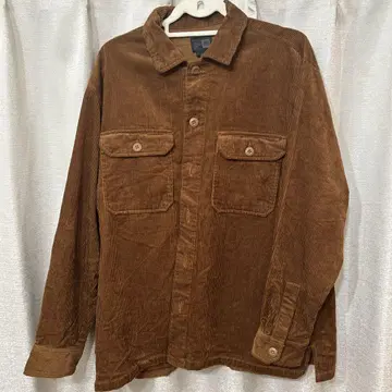 NEW ERA 남성용 코듀로이 셔츠 L 사이즈